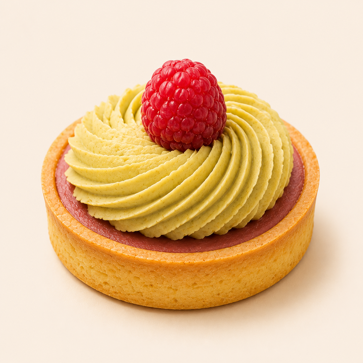 Pistache Framboos Tartelette